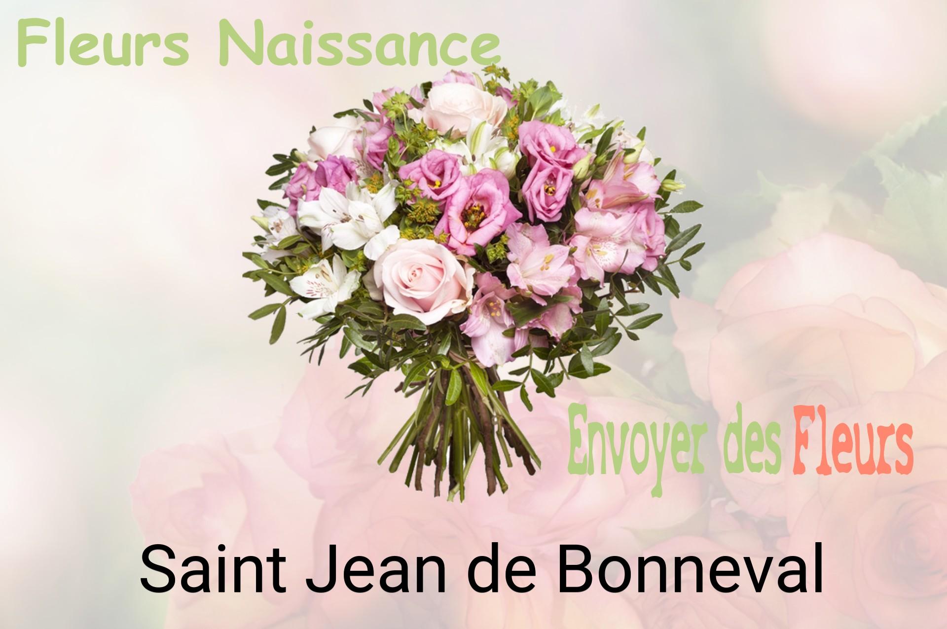 Bouquet de fleurs de naissance livré à Saint-Jean-de-Bonneval